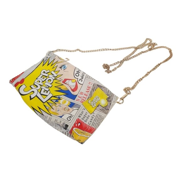 BAM FOREVER Comic Hello 3 am Purse SUPER LEMON SOUR HARD CANDY Crossbody Clutch - Picture 1 of 15